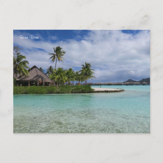 Bora Bora Postkarte (Vorderseite)