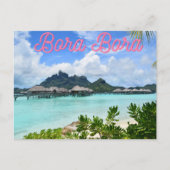 Bora Bora Postkarte (Vorderseite)