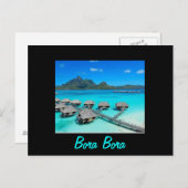 Bora Bora Postkarte (Vorne/Hinten)