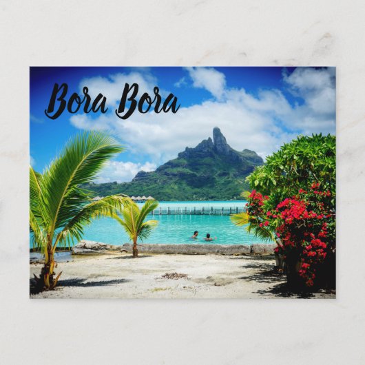Bora Bora Postkarte (Vorderseite)