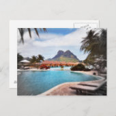 Bora Bora Postkarte (Vorne/Hinten)