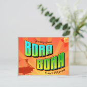 BORA BORA POSTKARTE (Stehend Vorderseite)