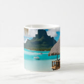 Bora Bora Postkarte (2) Kaffeetasse (Mittel)