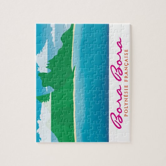 Bora Bora Puzzle (Vertikal)