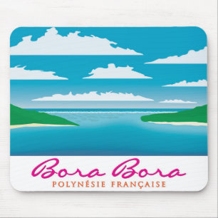 Bora Bora Riff Mousepad