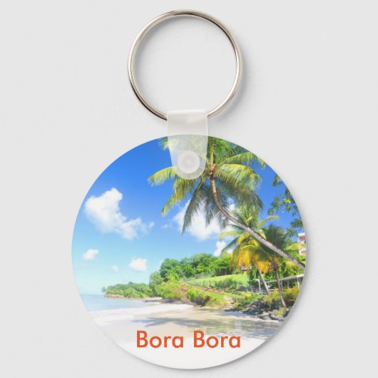 Bora Bora Schlüsselanhänger (Vorderseite)