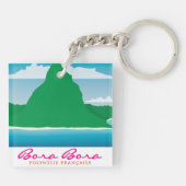 Bora Bora Schlüsselanhänger (Rückseite)