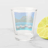 Bora Bora Schnapsglas (Rückseite)