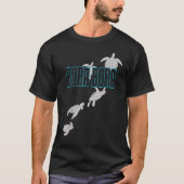 Bora Bora Sea Turtles Scuba Diving with Turtles T-Shirt (Vorderseite)