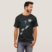 Bora Bora Sea Turtles Scuba Diving with Turtles T-Shirt (Vorne ganz)