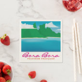 Bora Bora Serviette (Beispiel)