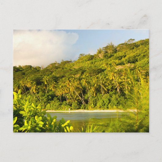 Bora Bora, Society Islands, Französisch-Polynesien Postkarte (Vorderseite)