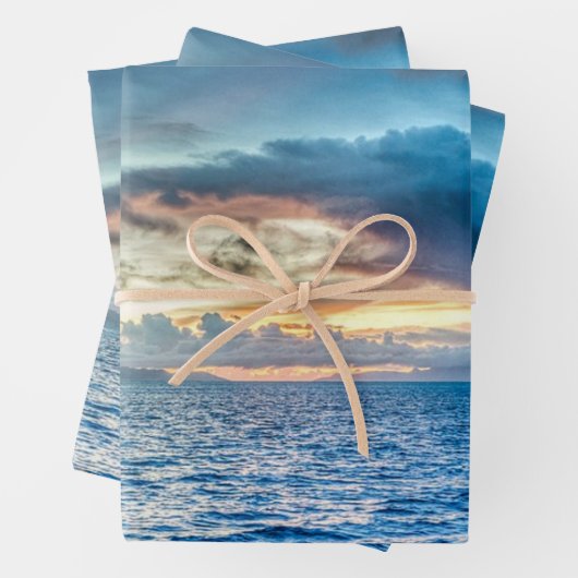 Bora-bora, Südpazifikinsel Geschenkpapier Set (Beispiel)