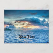 Bora Bora, Südpazifikinsel Postkarte (Vorderseite)