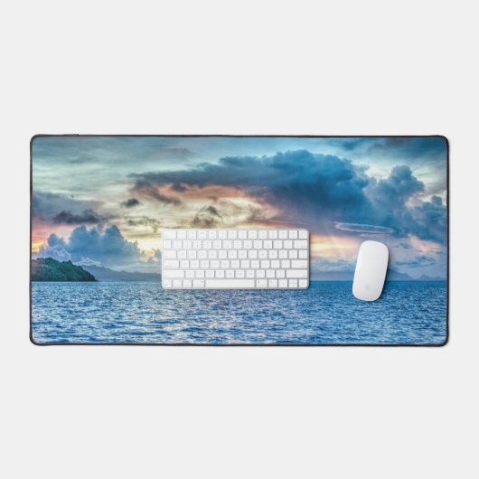 Bora-bora, Südpazifikinsel Schreibtischunterlage (Tastatur & Maus)