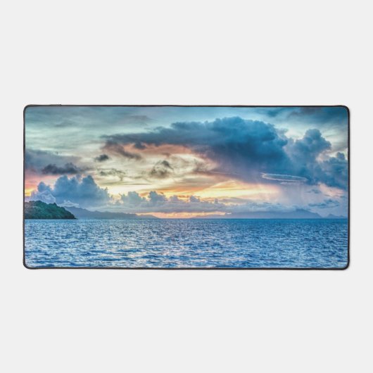 Bora-bora, Südpazifikinsel Schreibtischunterlage (Vorderseite)