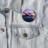 Bora Bora Suset Island Beach Button (Beispiel)