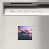 Bora Bora Suset Island Beach Magnet (In Situ (Geschirrspüler))