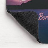 Bora Bora Suset Island Beach Mousepad (Ecke)