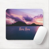 Bora Bora Suset Island Beach Mousepad (Mit Mouse)