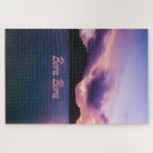 Bora Bora Suset Island Beach Puzzle (Horizontal)