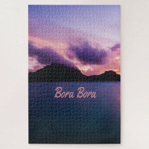 Bora Bora Suset Island Beach Puzzle