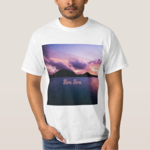 Bora Bora Suset Island Beach T-Shirt