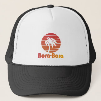 Bora Bora T - Shirt für Reisen, Ferien und Urlaub Truckerkappe