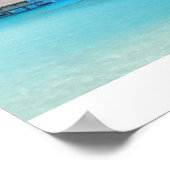 Bora Bora, Tahiti Poster (Ecke)