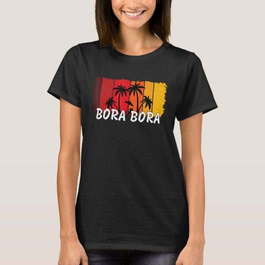 Bora Bora Tahiti Souvenirs 1 T-Shirt (Vorderseite)