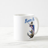 Bora Bora Tiefseefischerei Kaffeetasse (VorderseiteRechts)