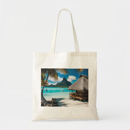 Bora Bora Tote Bag (Bora Bora 2) Tragetasche (Vorne)