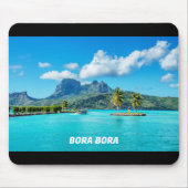 BORA BORA Trauminsel Mousepad (Vorne)