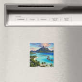 Bora Bora Travel Magnet (In Situ (Geschirrspüler))