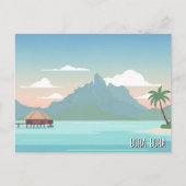 Bora Bora Travel Postkarte (Vorderseite)