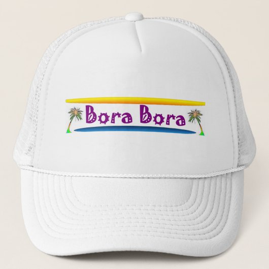 Bora Bora Truckerkappe (Vorderseite)