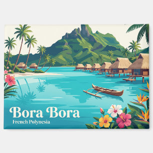 Bora Bora, Vaitape, Französisch-Polynesien Magnet