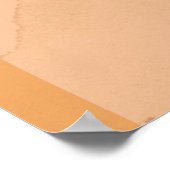 Bora Bora Vintage Reiseposter Poster (Ecke)