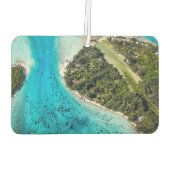 Bora Bora - Weg zum Ozean Autolufterfrischer (Rückseite)