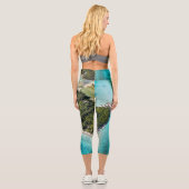 Bora Bora - Weg zum Ozean Capri Leggings (Rückseite)