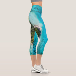 Bora Bora - Weg zum Ozean Capri Leggings