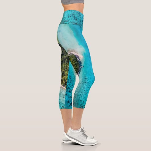 Bora Bora - Weg zum Ozean Capri Leggings (Rechts)
