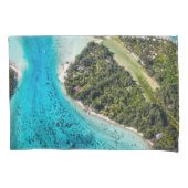 Bora Bora - Weg zum Ozean Kissenbezug (Vorderseite)