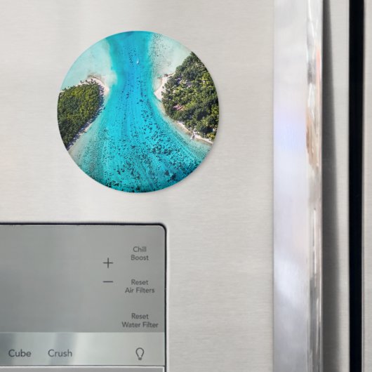 Bora Bora - Weg zum Ozean Magnet (In Situ (Kühlschrank))