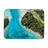 Bora Bora - Weg zum Ozean Magnet (Horizontal)