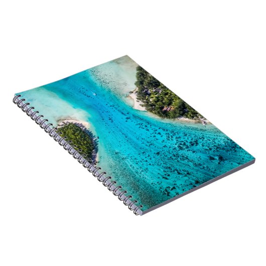 Bora Bora - Weg zum Ozean Notizblock (Rechte Seite)