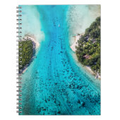 Bora Bora - Weg zum Ozean Notizblock (Vorderseite)