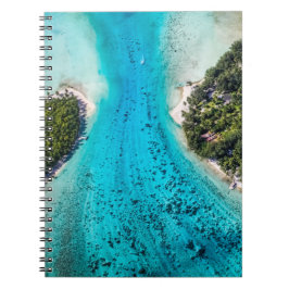 Bora Bora - Weg zum Ozean Notizblock