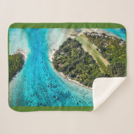 Bora Bora - Weg zum Ozean Sherpadecke