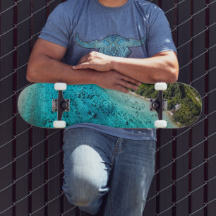 Bora Bora - Weg zum Ozean Skateboard